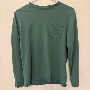 Vineyard Vines Olive Long Sleeve Shirt